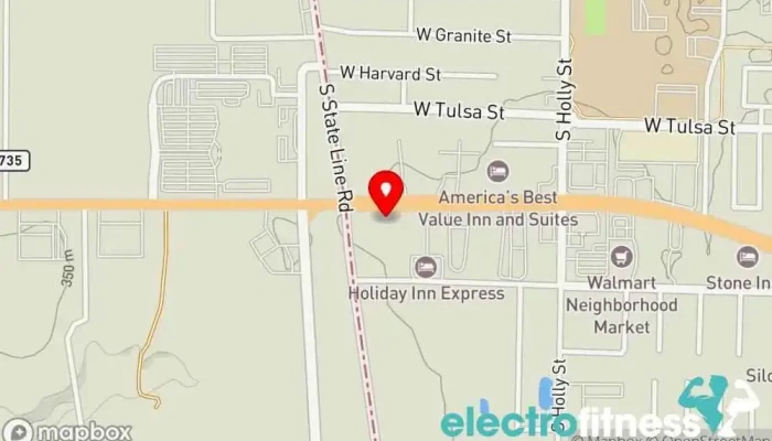 map of Community Fitness of Siloam Springs(CFSS) Gym in Siloam Springs