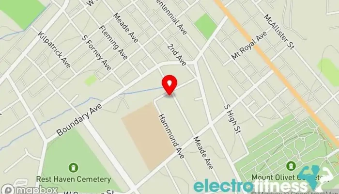 map of Compel Fitness - Hanover Personal trainer in Hanover