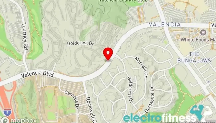 map of Complete Player Training Personal trainer in Santa Clarita