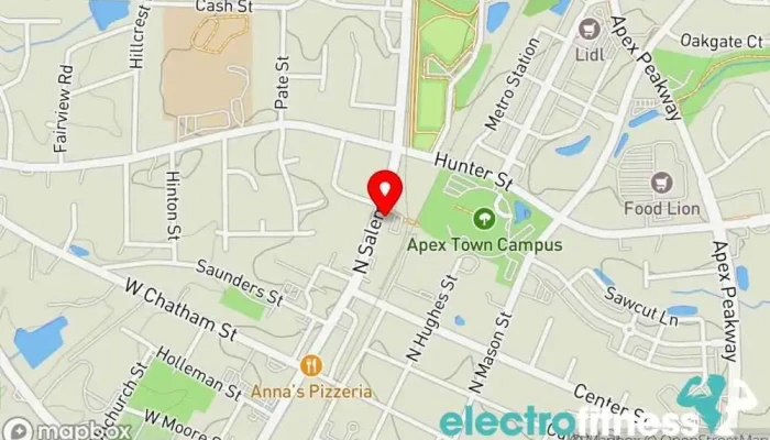 map of Complete Wellness Health Center Chiropractor, Massage therapist, Nutritionist, Physical fitness program, Wellness center in Apex