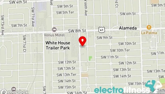 map of CONCEPT 21 FITNESS Personal trainer, Fitness center in Miami