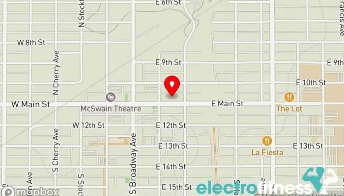 map of Conquer Kickboxing Fitness center in Ada
