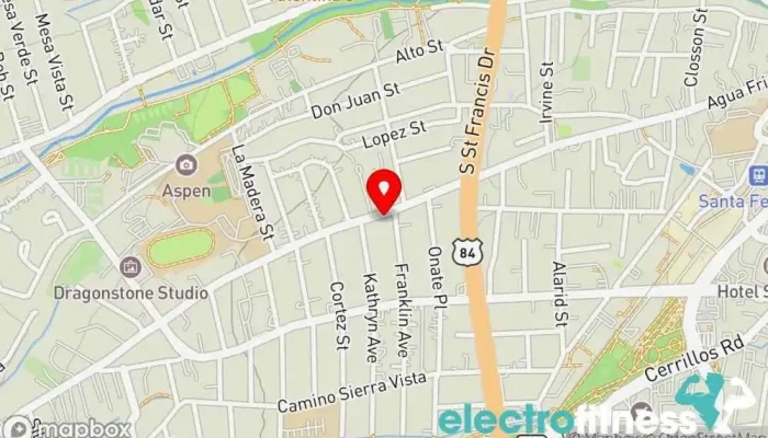 map of Core Dynamics-Pilates Pilates studio, Personal trainer in Santa Fe