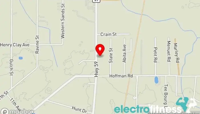map of Core Fitness Academy Gym in Abita Springs