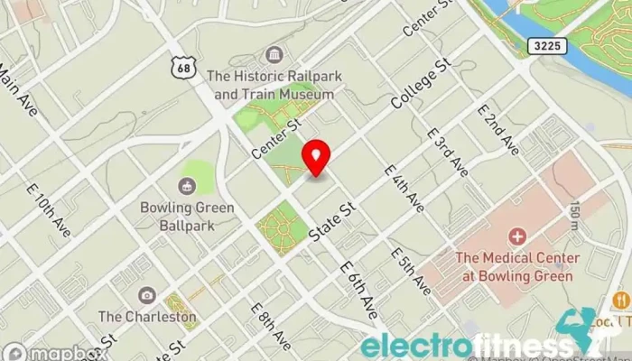 map of Cross Fit Old School Gym in Bowling Green