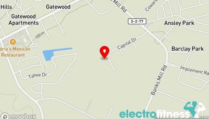 map of Crossfit Aiken Gym, Personal trainer in Aiken