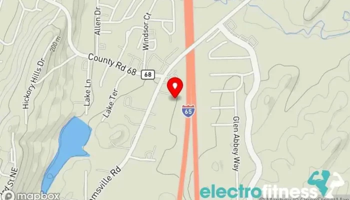 map of CrossFit Alabaster Gym, Fitness center, Personal trainer in Alabaster