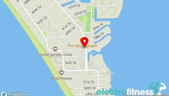 map of CrossFit Anna Maria Fitness center in Holmes Beach