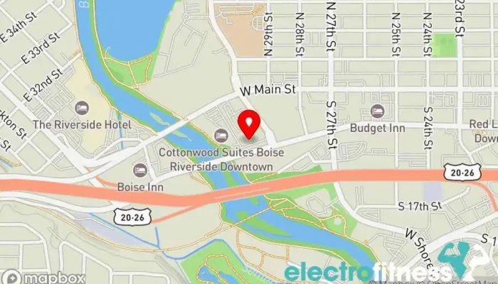 map of CrossFit Casual Gym in Boise