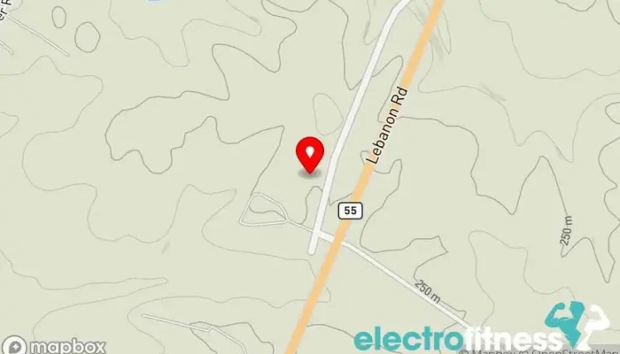 map of CrossFit E2 Gym in Springfield