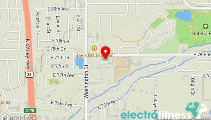 map of CrossFit Eminence Gym, Fitness center, Personal trainer in Denver
