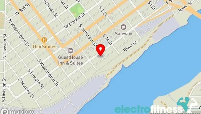 map of CrossFit Grays Harbor Gym, Sports nutrition store, Wellness program in Aberdeen