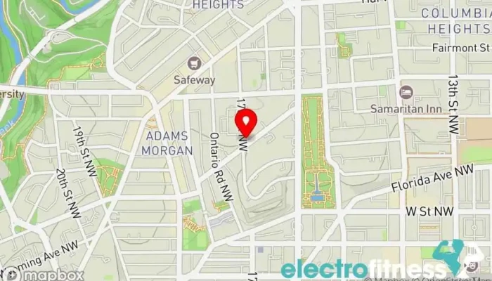 map of CrossFit Hierarchy Gym in Washington