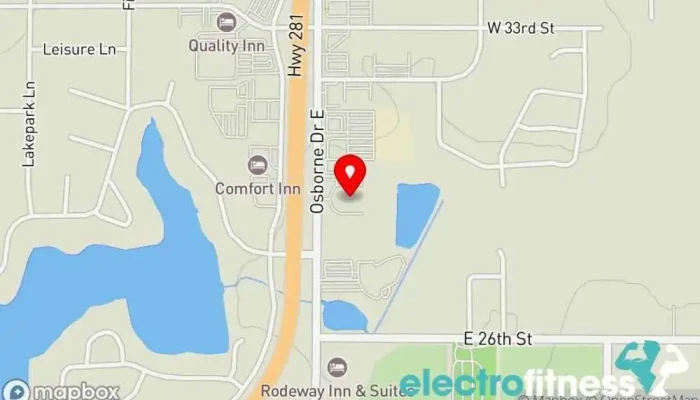 map of Crossfit ReSound Gym in Hastings