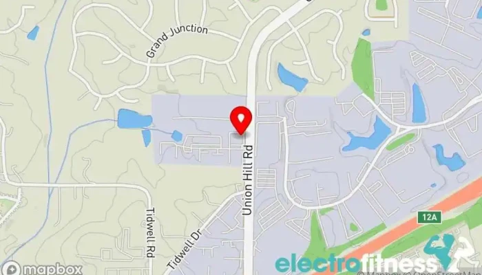 map of CrossFit Sting Gym, Physical fitness program in Alpharetta