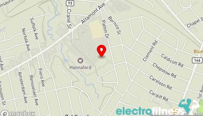 map of Crunch Fitness - Schenectady Gym in Schenectady