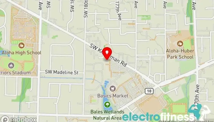 map of Crunch Fitness Gym, Fitness center, Personal trainer, Physical fitness program in Aloha