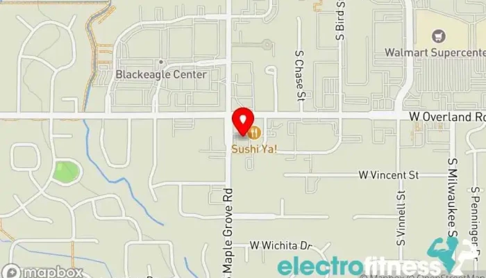 map of Curves Gym, Fitness center, Personal trainer, Physical fitness program, Weight loss service in Boise