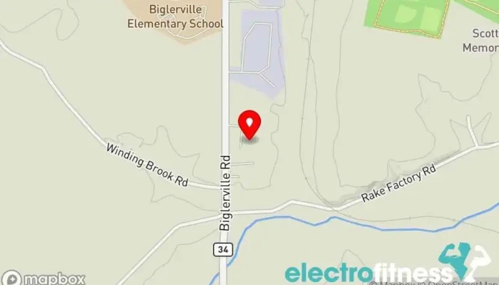 map of Curves Fitness center, Personal trainer, Physical fitness program, Weight loss service in Biglerville