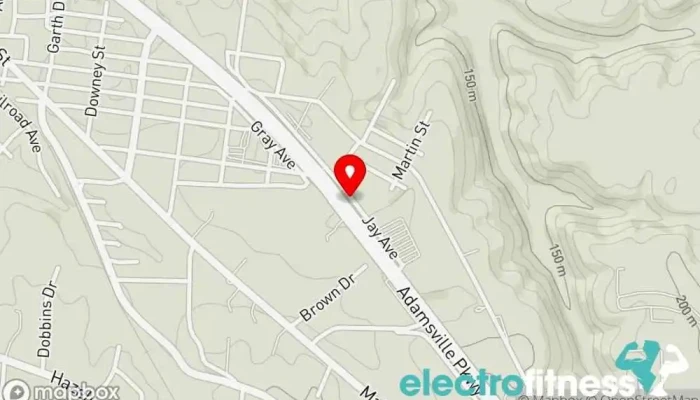 map of Curves Fitness center, Personal trainer, Physical fitness program, Weight loss service in Adamsville