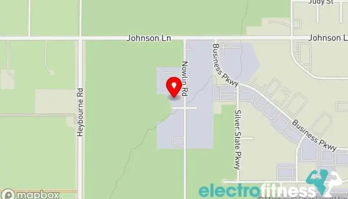 map of Custom Fit / Personal Fitness Trainer Personal trainer, Fitness center, Gym, Physical fitness program in Minden