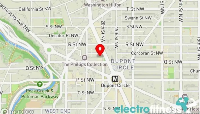 map of DC Row Gym, Fitness center in Washington