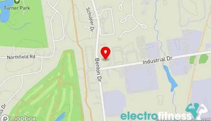 map of DC Strength And Fitness Physical fitness program in East Longmeadow
