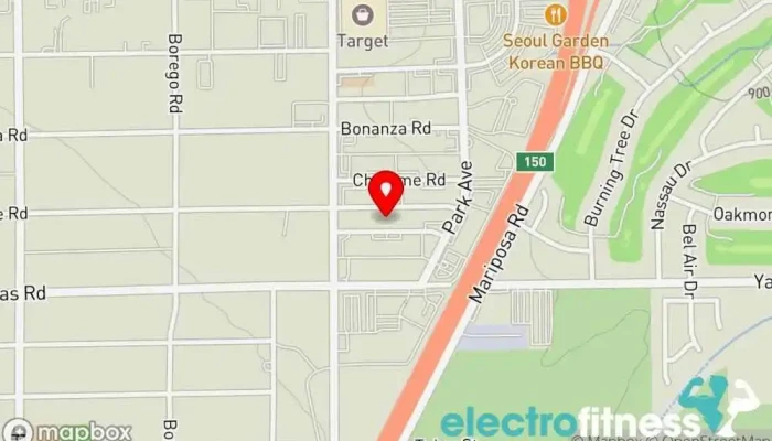 map of Desert Diamonds All Star Cheer Gym in Victorville