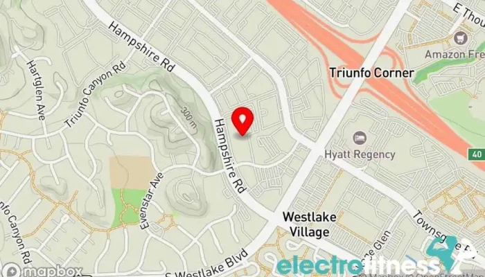 map of DesiredFace- European Facial Workout | Studio Gym For Your Face Facial spa, Fitness center, Skin care clinic in Westlake Village