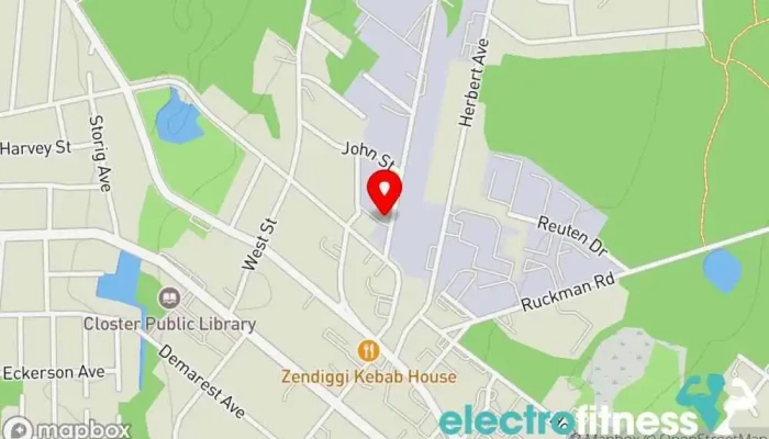 map of Destination Fitness Personal trainer, Fitness center, Physical fitness program in Closter