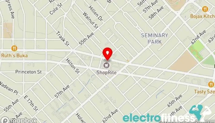 map of Diego's Power Alley Gym Gym in Oakland