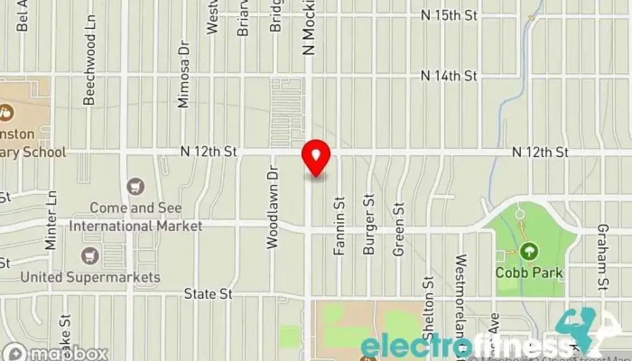 map of Dog Pound Boxing Gym Gym in Abilene
