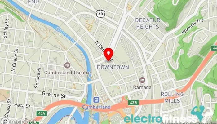 map of Doll’s Fitness Women's organization in Cumberland