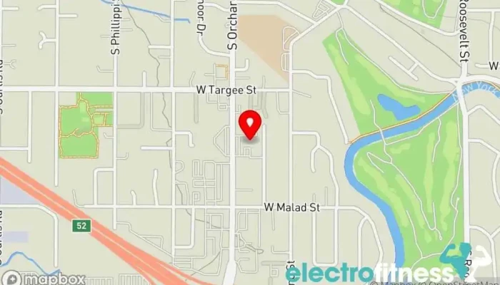 map of Domination Fitness Center of Boise Gym in Boise