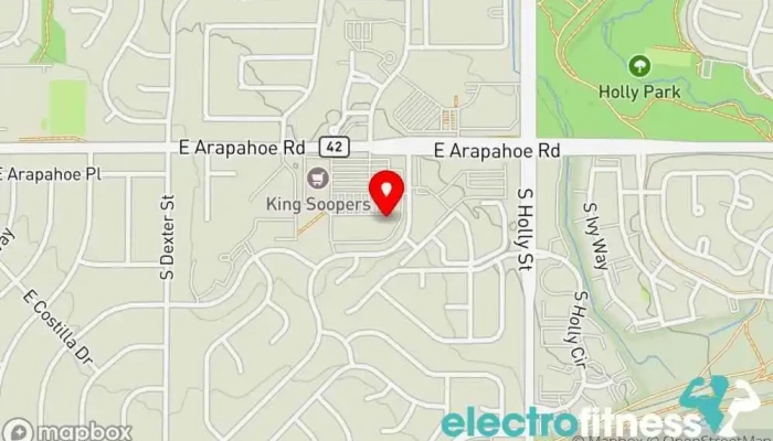 map of Easton Training Center - Centennial Martial arts school, Kickboxing school, Muay Thai boxing gym in Centennial