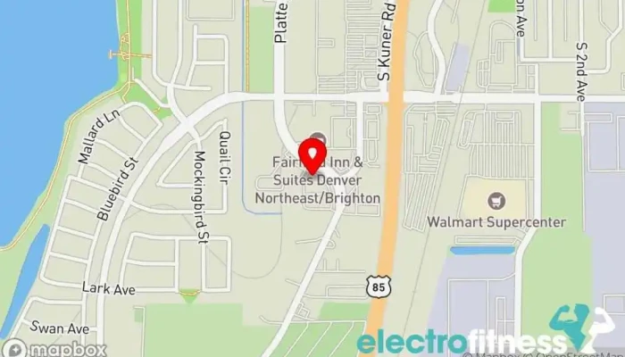 map of Edon Fitness & Training Gym in Brighton