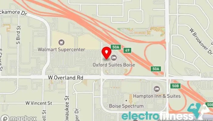 map of Egley Train Boise Jiu Jitsu - HQ Martial arts school, Boxing gym, Gym, Self defense school, Sports school in Boise