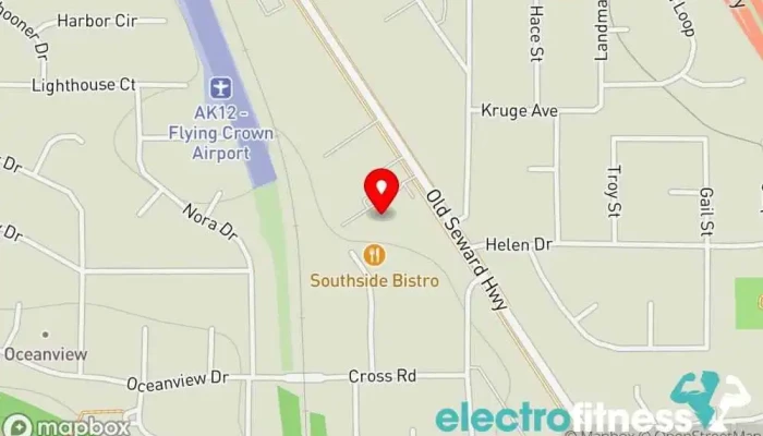 map of Elevate Fitness Boutique Personal trainer, Boot camp, Gym in Anchorage