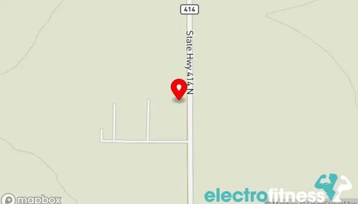 map of Elevate Fitness Gym Fitness center in Urie