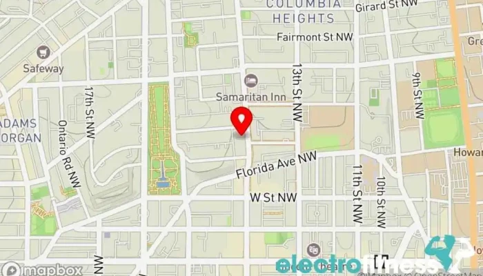 map of Elevate Interval Fitness Physical fitness program in Washington