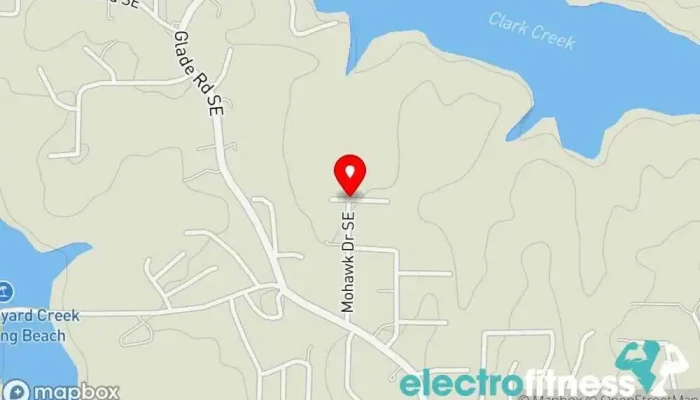 map of Elevate Movement and Strength Gym in Acworth