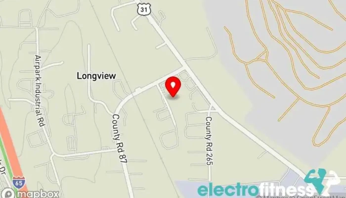 map of Ellison Fitness Innovations Personal trainer, Fitness center, Gym in Alabaster