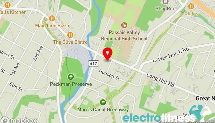 map of Embracing Fitness Personal trainer, Yoga studio in Little Falls Township
