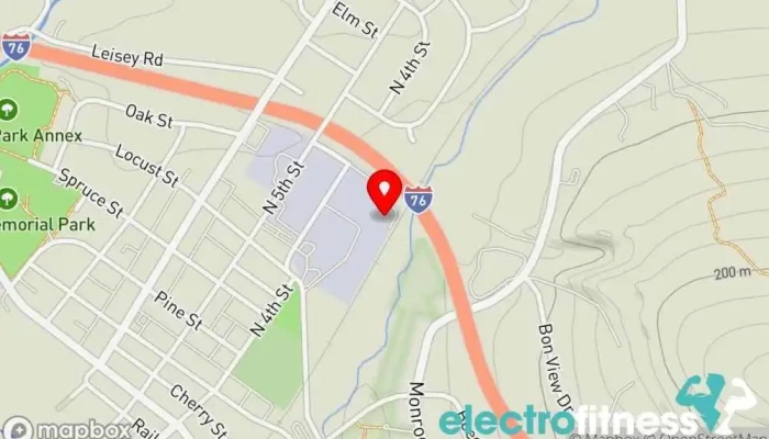 map of Ephrata Strength and Conditioning East Fitness center, Personal trainer, Physical fitness program, Weightlifting area in Denver