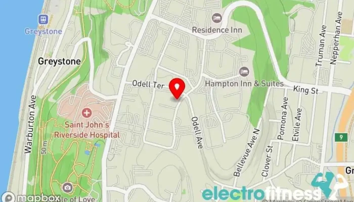 map of Equalize Fitness and Wellness Fitness center, Gym, Nutritionist, Personal trainer, Wellness center, Wellness program in Yonkers