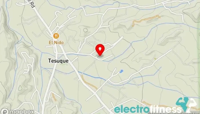 map of Ever Joyful Yoga Yoga studio in Santa Fe