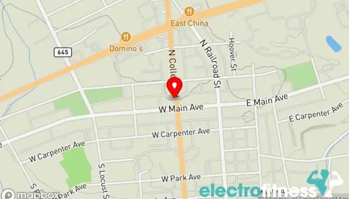 map of Evolution Barbell LLC Personal trainer, Fitness center, Gym in Myerstown
