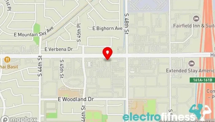map of F45 Training Ahwatukee Gym, Fitness center, Training centre in Phoenix