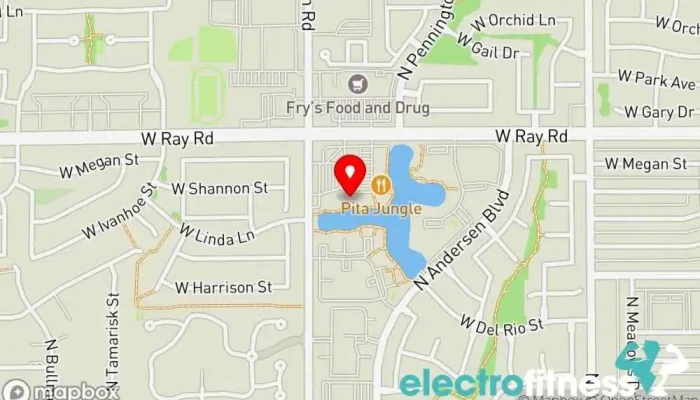map of F45 Training Chandler North Gym, Fitness center, Training centre in Chandler