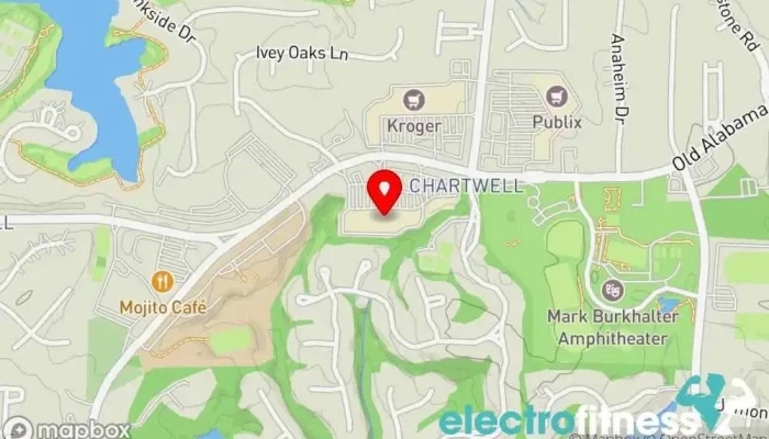 map of F45 Training Old Alabama Gym, Fitness center, Physical fitness program, Training centre in Alpharetta